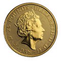 1/4 oz gold QUEEN'S BEAST 2019 The THE YALE OF BEAUFORT
