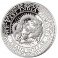 1 oz silver CHINESE TRADE DOLLAR 2019 - PROOF