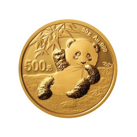 Gold CHINA PANDA 30 GR 2019