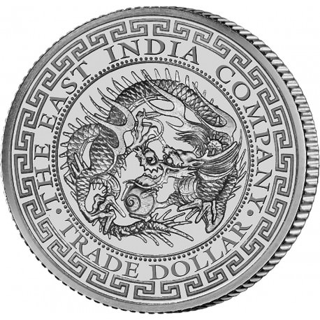 1 oz silver JAPANESE TRADE DOLLAR 2020 £1