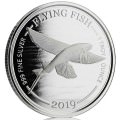 1 o silver FLYING FISH 2019 Barbados $1