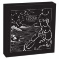 Australian Lunar Coin Series III 2020 Year of the Mouse 1 Kilo Silver Coin with Gold Privy Mark Mintage 338