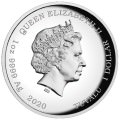 Perth Mint JAMES BOND 007 2020 1oz SILVER PROOF HIGH RELIEF COIN
