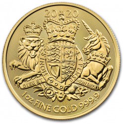 GOLD 1 oz GOLD The ROYAL ARMS 2020 £100