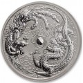 1 oz silver DRAGON & PHOENIX 2017 MINT ERROR