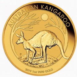 PM 1 oz GOLD NUGGET 2020 BU $100 Australia