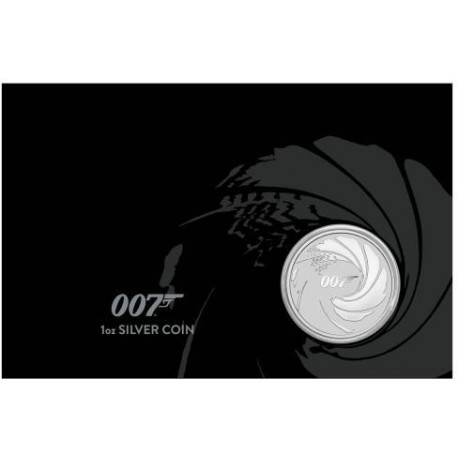 Perth Mint JAMES BOND 007 2020 1oz SILVER BULLION COIN $1