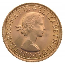 FULL GOLD SOVEREIGN 1963
