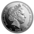 Solomon Islands 1 oz silver 3.14 NUMBER PI 2020 BU $3.14
