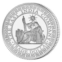 1 oz silver FRENCH TRADE DOLLAR 2020 £1 bu