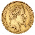 20 fr GOLD FRANCE GENIE OR