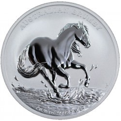 1 oz silver Australian BRUMBY HORSE 2020 $1 FIRST COIN OF THE SERIES