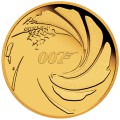 PM 007 JAMES BOND 2020 1/4oz GOLD PROOF COIN
