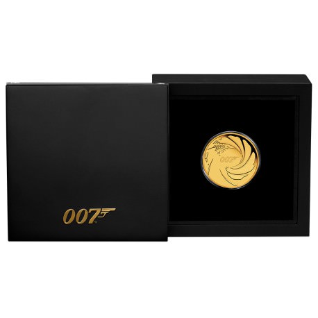 PM 007 JAMES BOND 2020 1/4oz GOLD PROOF COIN
