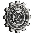 Evolution of Industry 2018 1oz Silver Gear-Shaped Two-Coin Set