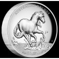 1 oz silver Australian BRUMBY HORSE 2020 $1 Pre-sale