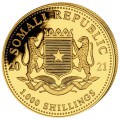 GOLD 1 oz ELEPHANT 2020 SOMALIA