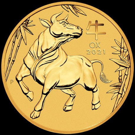 PM Lunar 3 Mouse 10 oz GOLD 2020 BU $1000 Australia