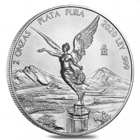 MEXICO 2 oz silver LIBERTAD 2019