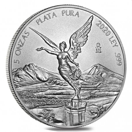 5 oz SILVER LIBERTAD 2019