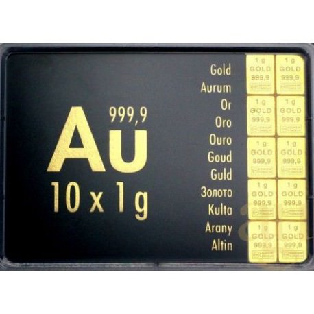 5 gr COMBIBAR GOLD - 5 x 1gr