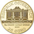 GOUD 1/4 oz GOLD WIENER PHILHARMONIKER 2016