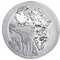 1 oz SILVER RWANDA OKAPI 2021 CFA 50
