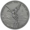 Mexico 2 oz silver LIBERTAD 2018 ANTIQUED