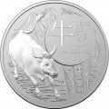 RAM 1 oz silver Lunar RAT 2020 $1 Australia