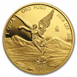 1 oz gold LIBERTAD 2018 PROOF