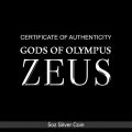 PM 5 oz silver GODS OF OLYMPUS 2021 ZEUS BU $1 MINTAGE 450 !