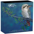 World Money Fair - Coin Show Special Australian Kookaburra 2021 1oz Silver Coin