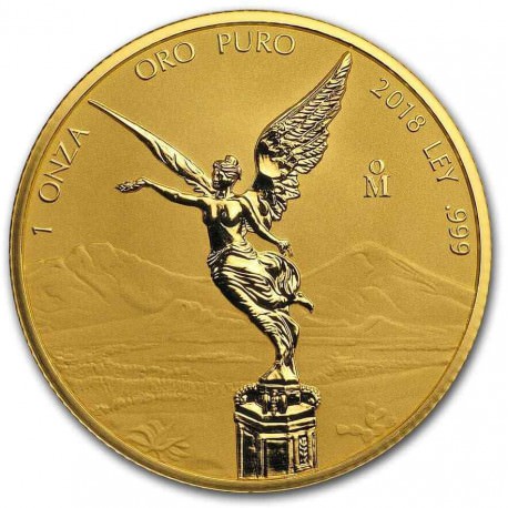 Mexico 1 oz GOLD LIBERTAD 2018 Reverse Proof