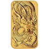 Perth Mint 1 oz RECTANGLE DRAGON $100 BAR 2021 GOLD