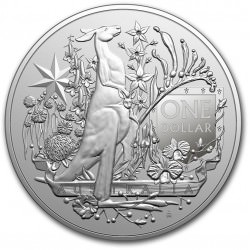 RAM 1 oz silver COAT OF ARMS AUSTRALIA 2021 $1