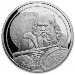 1 oz silver ICONS OF INSPIRATION 2021 GALILEO