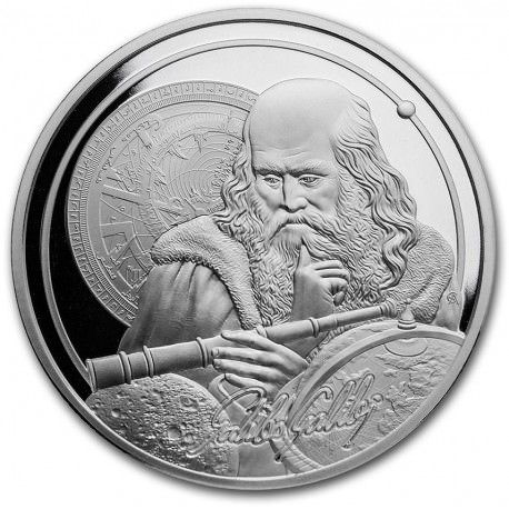 1 oz silver ICONS OF INSPIRATION 2021 GALILEO