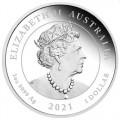 Quokka 2021 1oz Silver Proof Coin