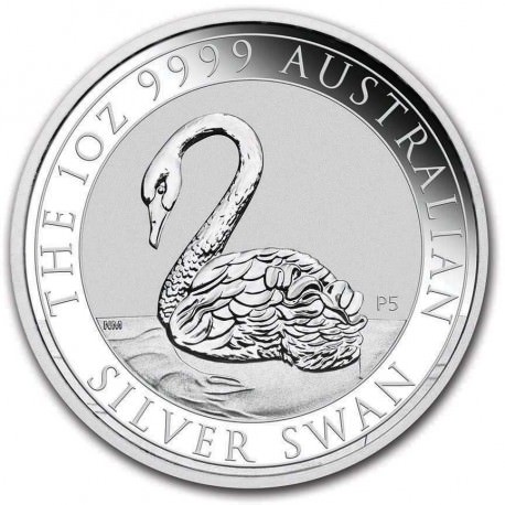 PM 1 oz silver SWAN 2021 $1