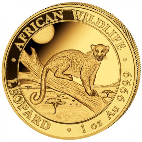 GOLD 1 oz LEOPARD 2020 SOMALIA 1000 Shillings