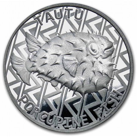 Tokelau 1 oz silver FLYING FISH 2020 $5