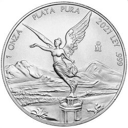 MEXICO 1 oz silver LIBERTAD 2021