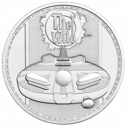UK 1 oz silver THE WHO 2021 £2 Music legends