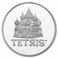 Niue 1 oz silver TETRIS 2021 St Basil's Cathedral BU $2