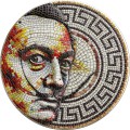 Niue 2 oz silver Mosaic coin 2021 SALVADOR DALI $2