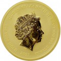 PM 1 oz GOLD GODS OF OLYMPUS 2021 POSEIDON BU $100 MINTAGE 100