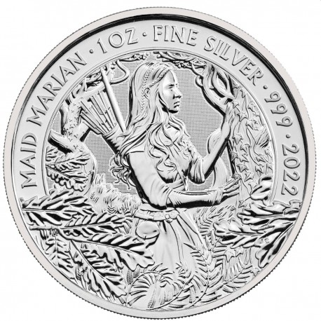1 oz silver MYTHS & LEGENDS 2021 £1 ROBIN HOOD