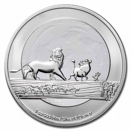 1 oz silver 25th anniversary LION KING THE CIRCLE OF LIFE 2020 $2 