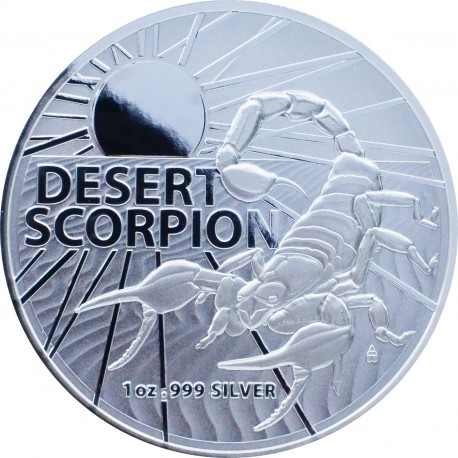 RAM MOST DANGEROUS 1 oz silver SCORPION 2022 $1