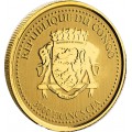 CONGO 1 oz GOLD GORILLA 2021 